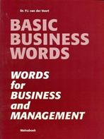Basic business words 9789066750869, Boeken, Verzenden, Zo goed als nieuw