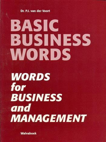 Basic business words 9789066750869, Boeken, Wetenschap, Zo goed als nieuw, Verzenden