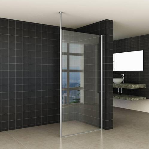 Douchewand BWS Apollo met Verticale Stabilisatiestang 70x200, Doe-het-zelf en Verbouw, Sanitair, Douche, Nieuw, Chroom, Ophalen of Verzenden