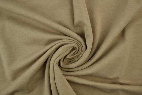French Terry – Taupe, Hobby en Vrije tijd, Stoffen en Lappen, 120 cm of meer, 200 cm of meer, Overige kleuren, Nieuw, Katoen, Ophalen of Verzenden