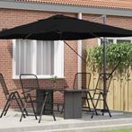 vidaXL Cantilever Roma parasol Zwart en Zwart 352 x 251 x, Tuin en Terras, Parasols, Verzenden, Nieuw, 2 tot 3 meter