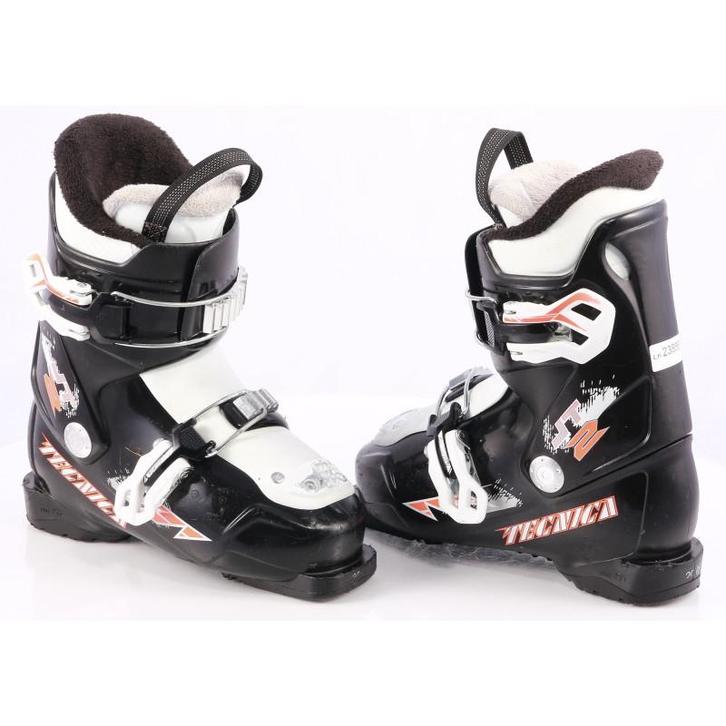 31 32 33 34 kinder skischoenen TECNICA JT 2, black/white, Sport en Fitness, Skiën en Langlaufen, Gebruikt, Verzenden