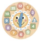 Tooky Toy Houten Klok Puzzel 111443, Verzenden, Nieuw