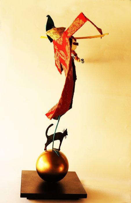 Narcis T Tiberra - Il Violinista e il Gato, Antiek en Kunst, Kunst | Designobjecten