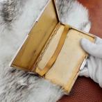 Zilveren sigaretten etui | Vintage (zilveren voorwerpen), Antiek en Kunst, Antiek | Goud en Zilver, Ophalen of Verzenden, Zilver