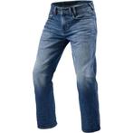 REVIT! Jeans Philly 3 LF Mid Blue Used Motorcycle Jeans, Motoren, Kleding | Motorkleding, Nieuw met kaartje, REV'IT!, Broek | textiel
