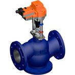 Belimo 3-Weg Klepafsluiter DN150 Flens 40mm Slag Kvs320, Verzenden, Nieuw