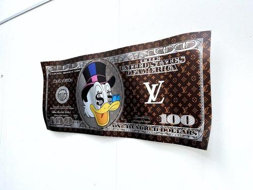 Suketchi - Scrooge McDuck LV Money Crumple (No Reserve), Antiek en Kunst, Kunst | Schilderijen | Modern