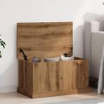 vidaXL Opbergbox 70x40x38 cm bewerkt hout artisanaal, Huis en Inrichting, Woonaccessoires | Kisten, Verzenden, Nieuw