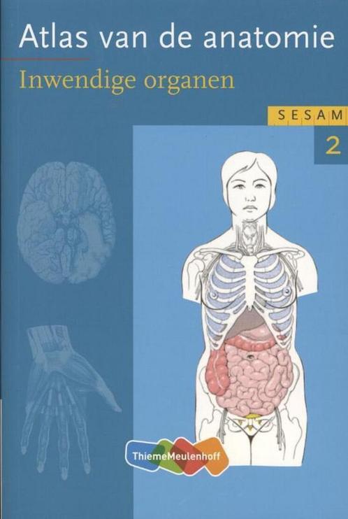 9789006952322 Sesam Atlas van de anatomie 2 Inwendige org..., Boeken, Schoolboeken, Zo goed als nieuw, Verzenden