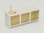 Luxe Modulaire Buitenkeukens | Nu met Gratis Sonos Move 2!, Nieuw, Inbouw, Houtskool, Verzenden