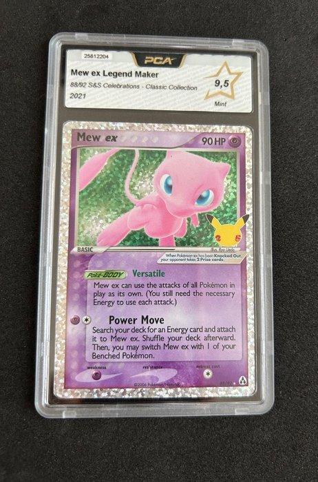 Pokémon - 2 Graded card - Mew, Mewtwo 54/99, 88/92 Holo -, Hobby en Vrije tijd, Verzamelkaartspellen | Pokémon