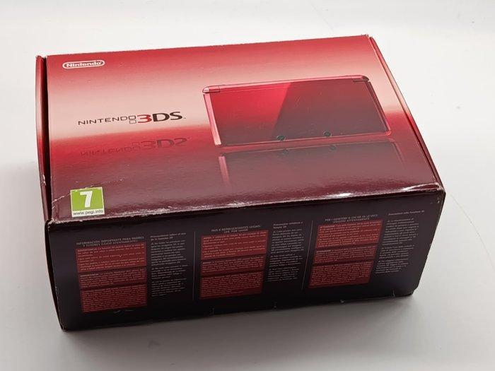 Nintendo - 3DS - Console Nintendo 3DS boxata Metallic Red, Spelcomputers en Games, Spelcomputers | Overige Accessoires