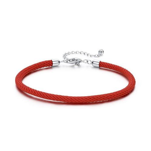 Rood Touw Bedelarmband Pandora compatible, Sieraden, Tassen en Uiterlijk, Armbanden, Nieuw, Verzenden