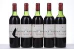 1977 x5, 1975 x2 Lynch Bages & 1977 Mouton Rothschild, 1985, Nieuw