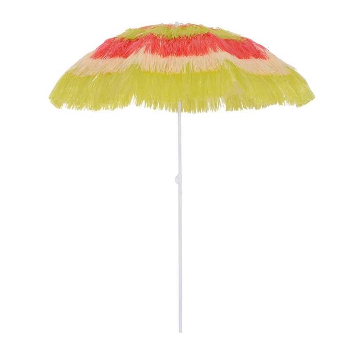 TRUUSK Kleurrijke Hawaiiaanse Parasol 160cm - Feest- en Tuin, Tuin en Terras, Tuintafels, Nieuw, Verzenden
