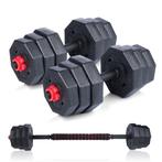 Dumbbell Set 19 stuks (Kettlebells, Fitness, Sportartikelen), Sport en Fitness, Fitnessmaterialen, Verzenden, Nieuw