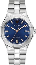 Bulova 96B463 Classic automatisch horloge, Overige merken, Staal, Staal, Verzenden