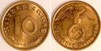Duitsland 10 Pfennig 1936 G fast praegefrisch/ praegefris..., Postzegels en Munten, Verzenden