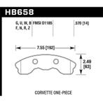 Hawk 06-13 Chevrolet Corvette Z06 DTC-60 Race Front Brake, Auto-onderdelen, Remmen en Aandrijving, Ophalen of Verzenden, Nieuw