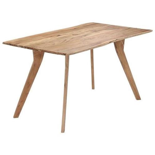 Massief Houten Eettafel - Tweedekansje - OP = OP!, Huis en Inrichting, Tafels | Eettafels, 50 tot 100 cm, 100 tot 150 cm, Rechthoekig