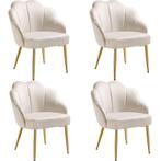 Cocktail stoel Hellen, gestoffeerd met fluwelen bekleding -, Huis en Inrichting, Stoelen, Verzenden, Nieuw