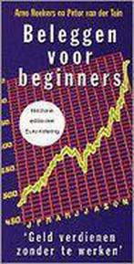 BELEGGEN VOOR BEGINNERS 9789055014286 A. Reekers, Boeken, Economie, Management en Marketing, Verzenden, Gelezen, A. Reekers