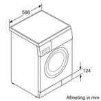 Bosch Logixx 9 Wasmachine 9kg| A+++ | EcoSilence | Garantie!, Energieklasse A of zuiniger, 1200 tot 1600 toeren, Minder dan 85 cm