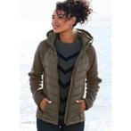 Vivance Gewatteerde jas met tricot-fleece-mouwen, Verzenden, Nieuw