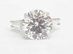 Verlovingsring - 14 karaat Witgoud - 10.95ct. tw. Diamant