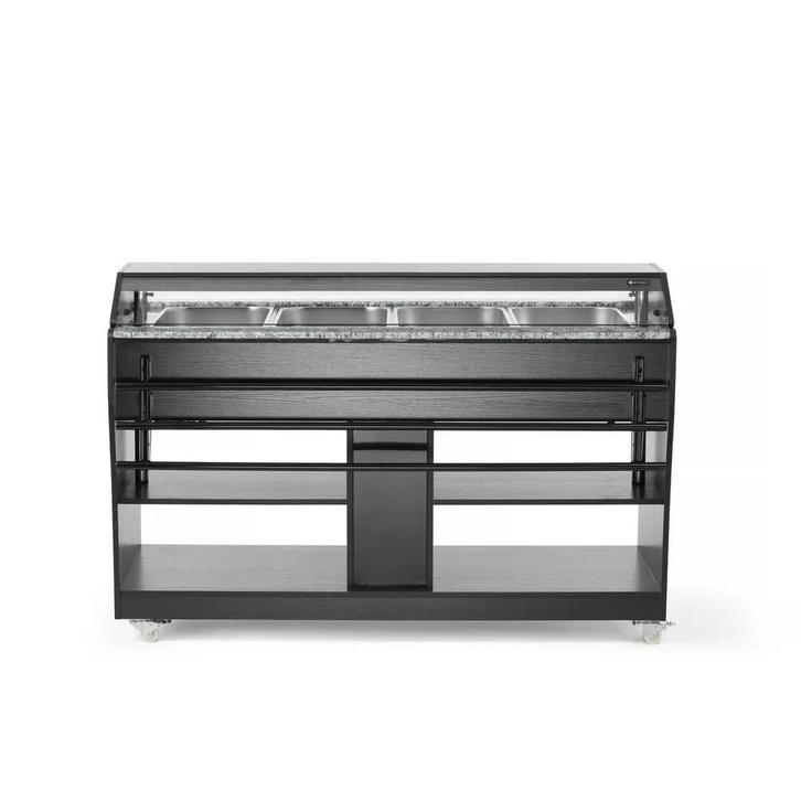 Hendi Warm buffet display incl. 4x GN1/1, Hobby en Vrije tijd, Taarten en Cupcakes maken, Nieuw, Verzenden