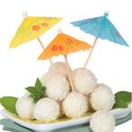 Cocktailprikkers Parasol 10,2cm 10st, Verzenden, Nieuw