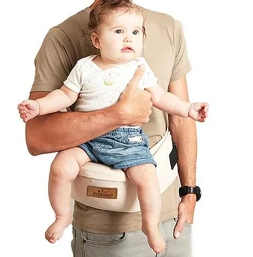 Heupdrager voor de baby beige, Kinderen en Baby's, Babydragers en Draagdoeken, Buik, Rug of Zij, Nieuw, Overige merken, Overige typen