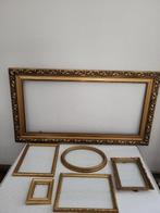 Lijst (6) - hout glas gips kunststof - Collage lijsten goud