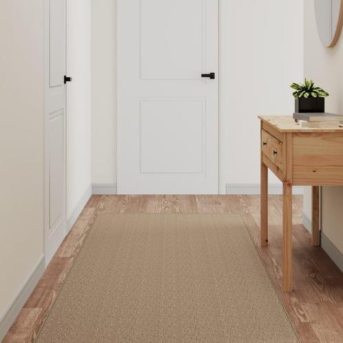 Tapijtloper Zand 80x300 - Machinewasbaar! | Retourdeal, Huis en Inrichting, Stoffering | Tapijten en Kleden, 50 tot 100 cm, 200 cm of meer