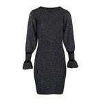 Ibana • zwarte aansluitende jurk Hazy • 36, Kleding | Dames, Jurken, Nieuw, Verzenden