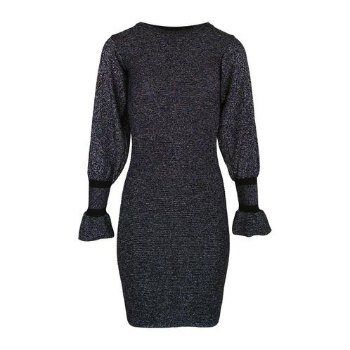 Ibana • zwarte aansluitende jurk Hazy • 36, Kleding | Dames, Jurken, Zwart, Nieuw, Maat 36 (S), Verzenden