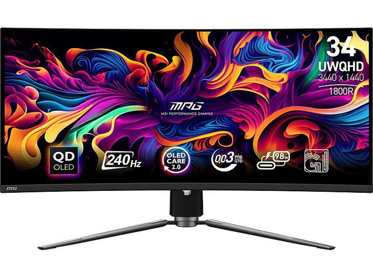 Msi - UWQHD Gaming Monitor - 34 inch, Computers en Software, Monitoren, Overige typen, Gaming, Overige resoluties, Nieuw, Verzenden