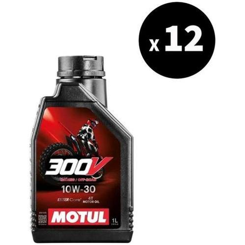 Motul 300V Factory Line Off Road Racing 4T 10W30 12 X 1L, Computers en Software, Laptop-opladers, Verzenden