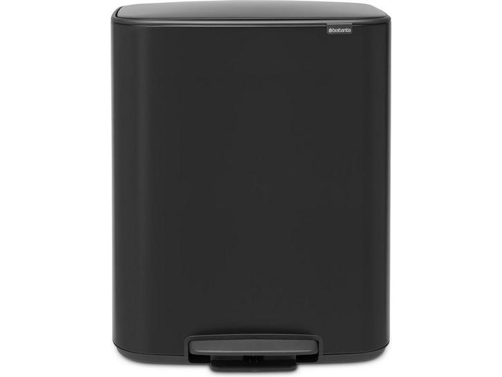 Brabantia Bo Prullenbak - Pedaalemmer - 60 liter - Matt, Huis en Inrichting, Woonaccessoires | Prullenbakken, Zo goed als nieuw