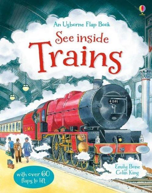 See Inside Trains 9781409549932 Emily Bone, Boeken, Overige Boeken, Gelezen, Verzenden