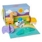 Melissa & Doug - Blockables Safari Speelset - 34dlg., Ophalen of Verzenden, Nieuw