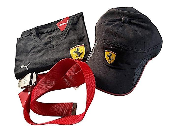 Ferrari rijervaring - Cap - T-shirt - riem - 2023 -, Verzamelen, Automerken, Motoren en Formule 1