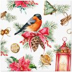 PAW - Lunch servetten - Bullfinch with Lampion, Nieuw