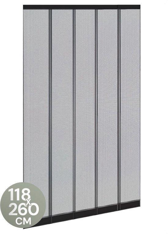 2dekans | ODADDY® Vliegengordijn Lamellenhor - 118x260 cm -, Doe-het-zelf en Verbouw, Deuren en Horren, Zo goed als nieuw, Ophalen of Verzenden