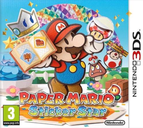 Paper Mario Sticker Star (3DS Games), Spelcomputers en Games, Games | Nintendo 2DS en 3DS, Zo goed als nieuw, Ophalen of Verzenden