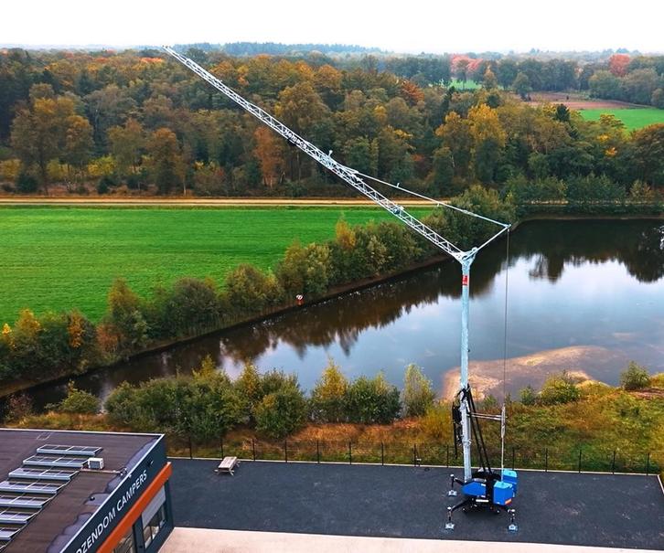 FM Gru RBI727 10-tonmeter bouwkraan, Zakelijke goederen, Machines en Bouw | Kranen en Graafmachines, Kraan