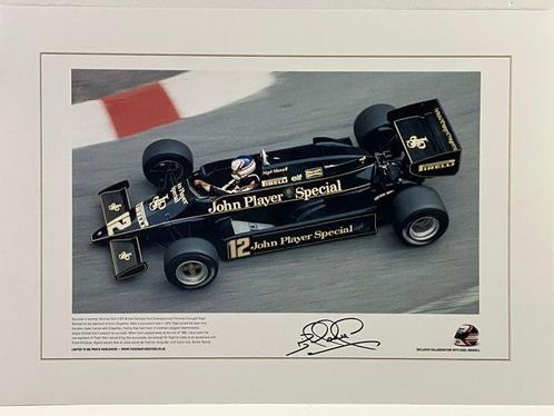 Lotus - Monaco Grand Prix - Nigel Mansell - 1987 - Foto, Verzamelen, Automerken, Motoren en Formule 1
