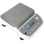Roestvrij stalen elektronische weegschaal, 30kg x 1g | Diamo, Verzenden