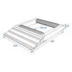 ProPlus Motorfiets wielroller - staal en nylon - zwart -..., Ophalen of Verzenden, Nieuw